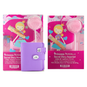 Diario Secreto de la Princesa PEPERILLA Surtido 43965-B6 con Cubierta de Cuero, 100 Hojas, Encuadernación Cosida y Térmica - Product Image 2