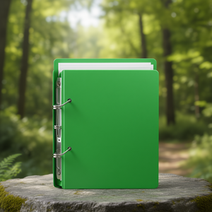 Soennecken Binder 3344 DIN <b>A4</b> 50mm PP Green <b>File</b> <b>Folder</b> Accessories - Product Image 3