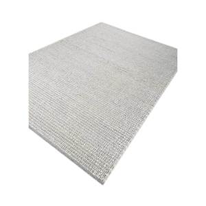 Alfombra Clásica de Lana Tejida a Mano Contour Ivory de 10 mm, Alfombra Rectangular Grande para Sala de Estar, Entrada, Pasillo, Color Sólido Clásico para Adolescentes - Product Image 2