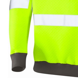 Sweat-shirt de travail d'hiver haute visibilité pour hommes Sweat-shirt respirant de sécurité Uniforme Sweatshirts plus chauds pour le travail - Product Image 5