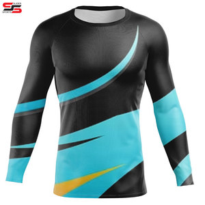 Nueva llegada Sublimación Impresión Rash Guard Mejor alta calidad Rash Guard para hombres Transpirable Rash Guard - Product Image 6