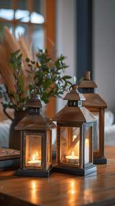 Lanterne à bougie pour sol, décoration de jardin, décoration de fête et désherbage domestique, vente chaude, lanterne à bougie suspendue - Product Image 2