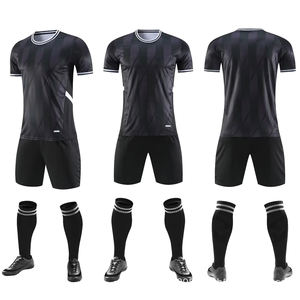 Blank Soccer Jersey & Shorts <b>Football</b> Team Uniforms Adult Children's Training Soccer Suit Sportswear Short Sleeve Uniforms - Product Image 2