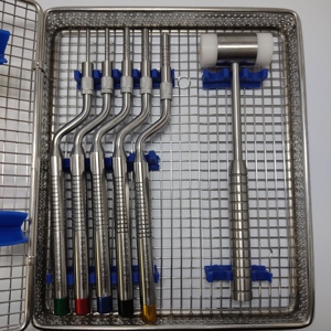 Sinus Lift Osteotome Kit Off Set Instrumento de implante cóncavo Dental 5 piezas de acero inoxidable de alta calidad - Product Image 4