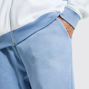 Ensemble de survêtement de sport pour homme, design tendance, 100% coton respirant, fermeture éclair, en vente - Product Image 5