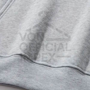 Survêtement d'hiver personnalisé de meilleure qualité pour hommes 100% coton grande taille sérigraphié col à capuche motif solide - Product Image 5