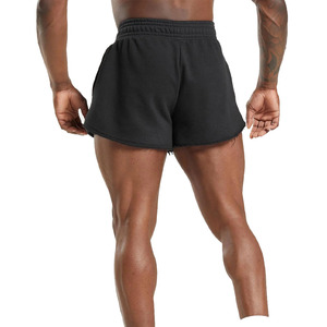 Breathable Best Quality <b>Men</b> <b>Black</b> Raw Hem Bodybuilder <b>Shorts</b> <b>Men</b> Custom Made Gym <b>Shorts</b> for Sale in Bulk - Product Image 2