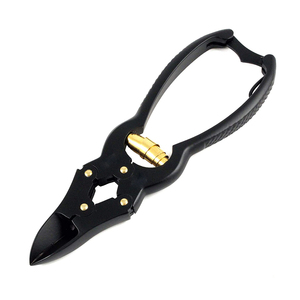 Cortadores de uñas de doble acción de Color negro y dorado Punta puntiaguda Aceros de grado médico Cortadores de uñas - Product Image 1