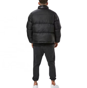 Veste matelassée noire de haute qualité, garde au chaud, vestes matelassées North-Face pour hommes, veste matelassée d'hiver pour adultes hommes - Product Image 5