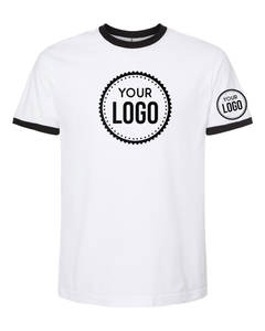 Tultex เสื้อยืดคอกลมใส่ได้ทั้งชายและหญิงน้ำหนักเบาพร้อมรายละเอียดตัดกันแนววินเทจ - Product Image 6