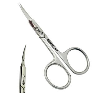 Tijeras para Cutículas de Acero Inoxidable Curvadas de Alta Calidad, 3.75 Pulgadas, Cortaúñas de Precisión para Manicura y Pedicura, Herramienta de Cuidado de Uñas - Product Image 2