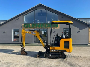 Miniexcavadora JCBB 15C-1 Tipo Oruga, Color Amarillo, Equipo de Construcción, Cucharón de 0.12m, Potencia de 110kW, Alta Capacidad de Excavación - Product Image 2