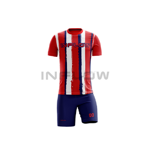 Diseño Equipo Fútbol Jersey Práctica Venta al por mayor-Juventud-Fútbol-Uniformes Logotipo personalizado Más barato Fútbol Jersey entrada deportes - Product Image 4