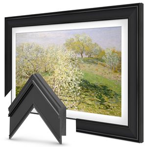 กรอบทีวีจอแบนสีดำโบราณขนาด 43 นิ้ว ใช้ได้กับอุปกรณ์เสริมวิทยุและโทรทัศน์ - Product Image 4