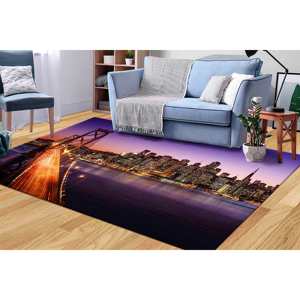 Alfombras del Puente Golden Gate, Alfombras de San Francisco, Alfombra Impresa, Alfombra Suave con Pelo Largo - Product Image 4