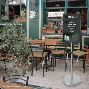 Nhiệm vụ nặng nề bệ sàn dấu hiệu có thể điều chỉnh hiển thị từ bảng đen - Product Image 6