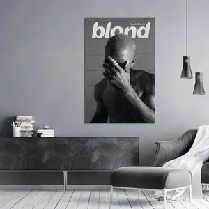 Affiche Frank Ocean au design blond élégant pour décoration murale - Product Image 5