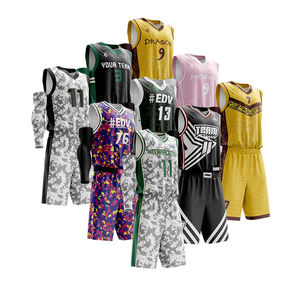 Vente en gros d'uniformes de basket-ball réversibles personnalisés de haute qualité, de grande taille et respirants - Product Image 3