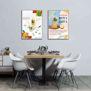 Oem ODM tùy chỉnh A4 A3 <span class=keywords><strong>Ultra</strong></span> <span class=keywords><strong>Slim</strong></span> LED lightbox từ mở khung hiển thị cho Áp phích và menu quảng cáo từ Trung Quốc - Product Image 5