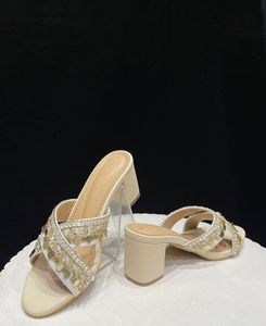 Sandalias DE TRABAJO bordadas a mano para mujer, zapatos y accesorios disponibles en tallas personalizadas de la <span class=keywords><strong>India</strong></span>, el mejor producto - Product Image 4
