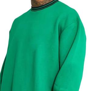 Sudaderas para Hombre al por Mayor 2026, de Algodón, con Rayas, Cuello y Puños Acanalados, Sudaderas con Capucha Lisas para Hombre, Talla Grande, con Logotipo Personalizado, Acanaladas y Rayadas - Product Image 2