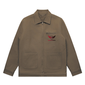 Veste en toile coupe-vent Veste d'équitation décontractée de haute qualité, lourde et usée - Product Image 1