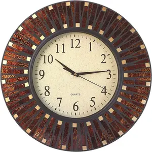 Standard Quality Custom Design Mosaic Wall Clocks for Home Decoration Christmas <b>Space</b> Valentine Minimalist Best Decorative - Product Image 1