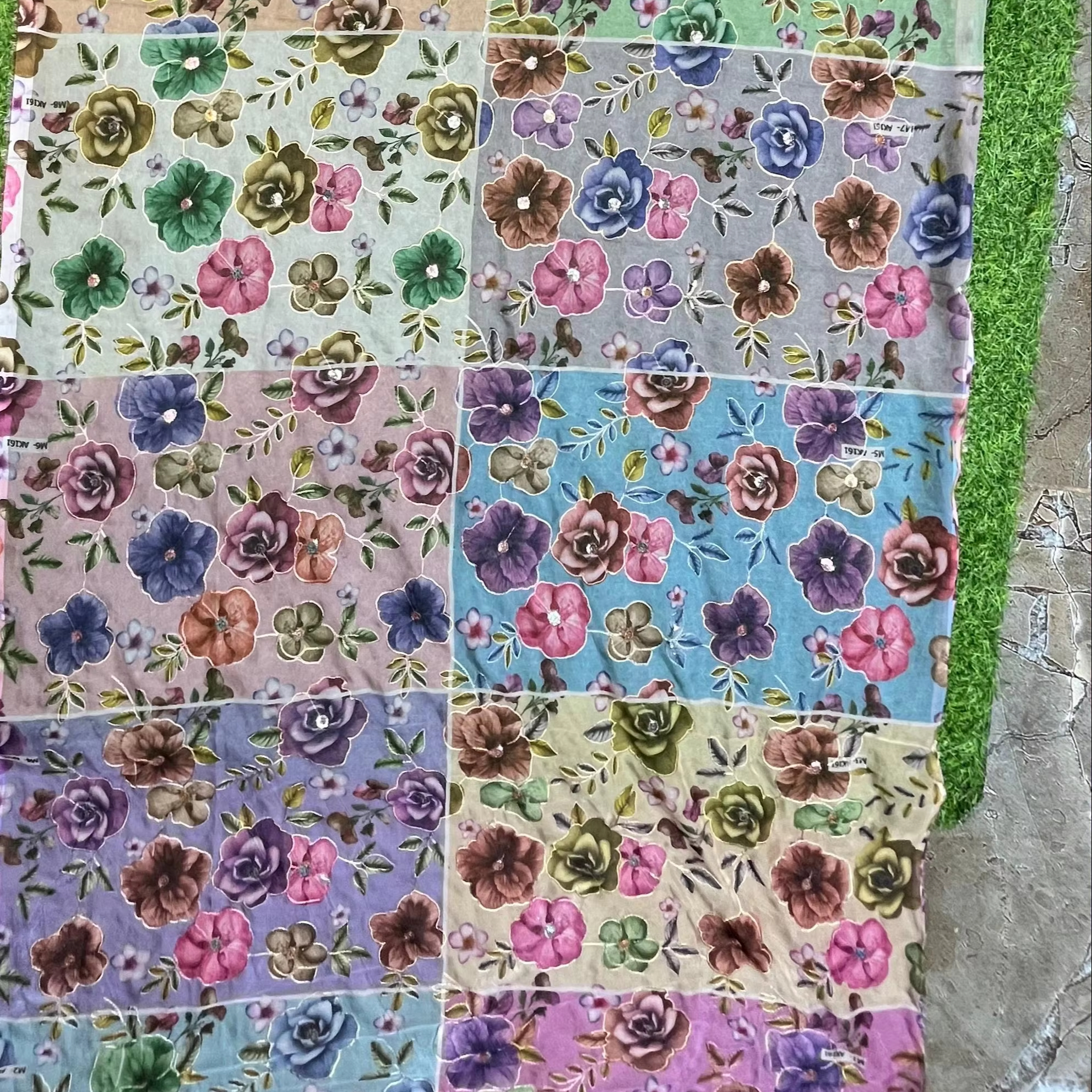 Viscose/Polyester Fabric for Embroidery Eco-Conscious Flame Retardant Breathable Medium Weight Various GSM Widths for Apparel