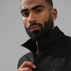 Jersey ligero con cremallera de cuarto para hombre, camiseta atlética transpirable de secado rápido, para correr, senderismo, ropa informal diaria, ecológica - Product Image 5