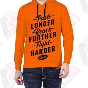 Unisex Heavyweight Winter Regular <b>Hoodie</b> High Quality Custom Embroidered Logo <b>Lined</b> Design Dye Knitted <b>Men</b> Regular Fit - Product Image 1