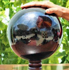 Sphère d'obsidienne noire gravée de qualité supérieure en gros, cristal de guérison naturel, boule de cristal, Reiki, méditation, équilibrage des chakras, Khambhat - Product Image 3