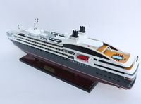 L'Austral Navire de paquebot en bois Modèle de bateau de croisière gonflable élégant de Gia Nhien Fabricant de haute qualité