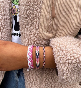 Summer Fashion. Woven <b>Bracelet</b>, Gifts for Her. Gifts for Him Colorful - <b>String</b> - Trendy - *CUSTOMIZABLE* - Product Image 3