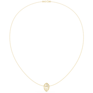 Pendentif à breloque CZ en argent sterling 925 couleur or rose pour bijoux de fiançailles de mariée - Product Image 5