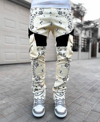 Ropa casual de alta calidad, pantalones de chándal hechos a medida para hombre, pantalones de chándal apilados con bolsillo para hombre - Product Image 6