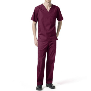 New Style Men's <b>Scrubs</b> Uniform <b>Sets</b> for Hospital With High Quality Anti Wrinkle Breathable Hospital Uniform <b>Scrub</b> <b>Set</b> for Men - Product Image 1