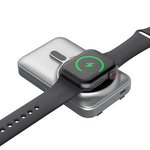 Banco de energía de carga multidispositivo 3 en 1 de 10000mAh PD27W QC18W Indicador de batería de doble cable Soporte plegable Cargador súper rápido - Product Image 5