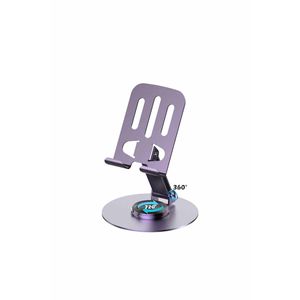 Supporto per telefono regolabile rotante 360 pieghevole in metallo di alta qualità - Product Image 2