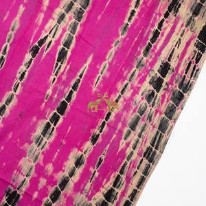 Best Quality Shibori Fabric Pure Cotton Voile in Pink and Black Naturally Dyed and Breathable for Women Clothing - Product Image 6