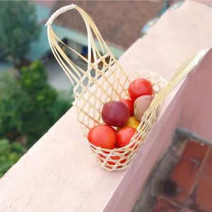 Cesta de Regalo de Bambú Tejida a Mano para Frutas, Flores y Embalaje de Vacaciones Tet, Artesanía de Bambú Ecológica - Product Image 6