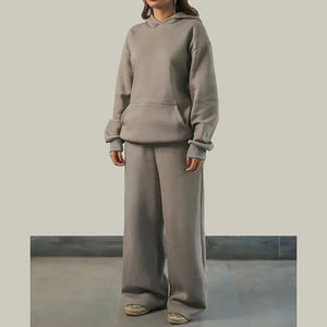 ชุดวอร์มผ้าฝ้าย100% ลายพระอาทิตย์ซีดจางสำหรับผู้ชายและผู้หญิงชุดวอร์มวินเทจปรับแต่งได้ - Product Image 3