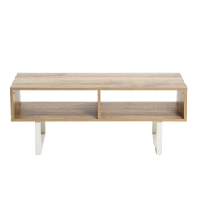 Modern Scandinavian Design Slatted Wood <b>Coffee</b> <b>Table</b> Set High Quality Bulk Supply Available in India Reasonable Price Dining Use - Product Image 1