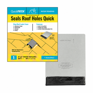 Parche para Techo QuickBolt QuickPATCH 17785-1, Paquete de Reparación de Fieltro para Techos - Product Image 1