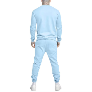 2025 chándal deportivo personalizado para hombres, nuevo diseño, ropa de calle, chándal y traje de entrenamiento para hombres, cuello redondo, manga larga - Product Image 2