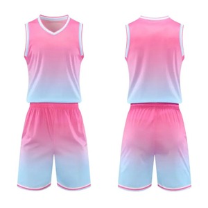 Uniformes d'équipe de sublimation élégants, logo personnalisé imprimé, maillots de basket-ball de qualité supérieure, vente en gros, uniforme de basket-ball respirant - Product Image 1