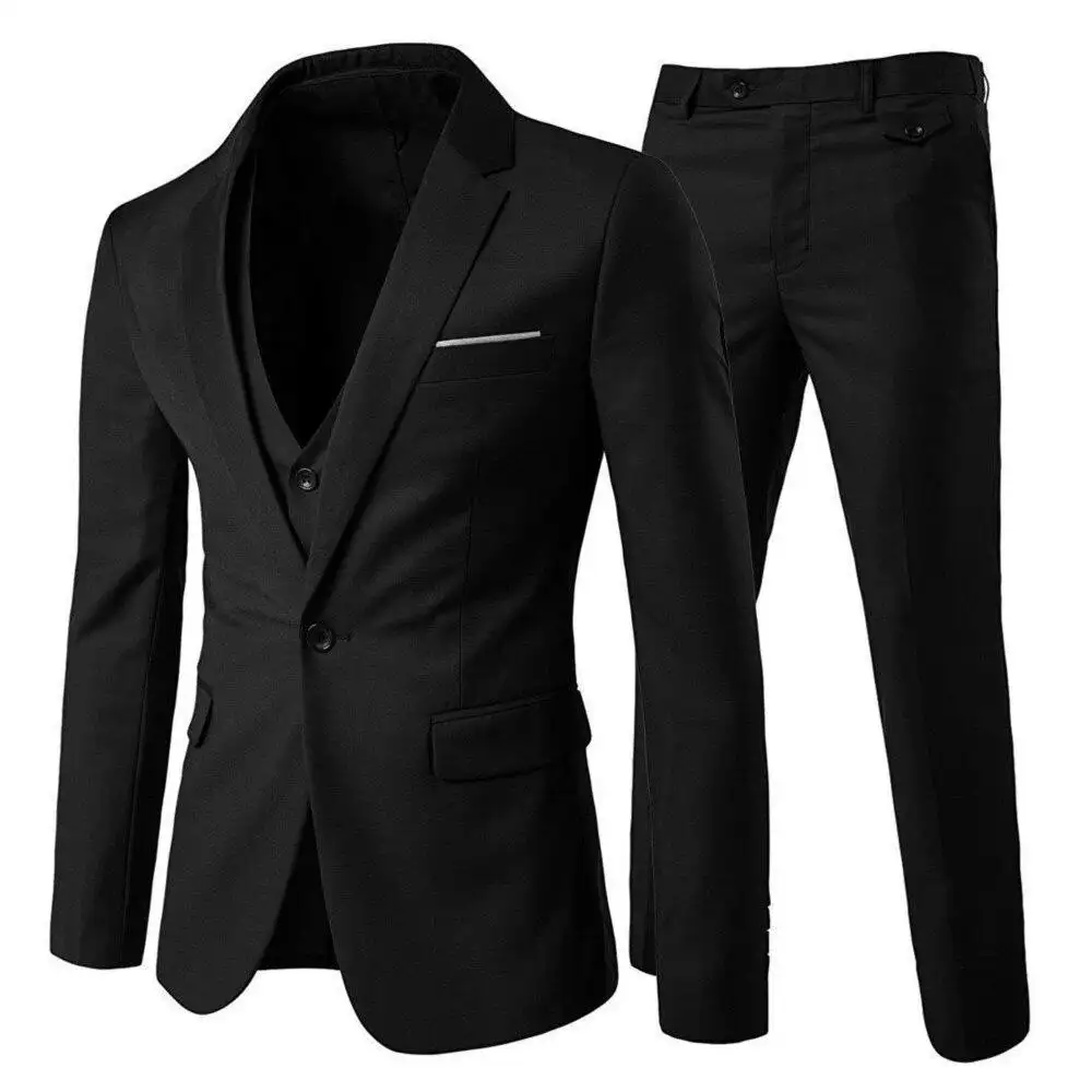 2023 nouvelle mode pantalons personnalisés survêtements sueur Pakistan personnalisé nouveau costume d'affaires 3 pièces pour hommes de qualité supérieure