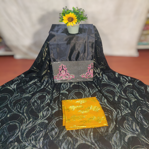 Tela Viscosa de Lujo de Calidad Superior Fransawi Dirac con Diseño de Paisley para Vestidos de Eventos Especiales - Product Image 1