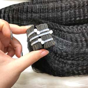 Vente en gros d'extensions de cheveux vierges 100% cheveux lisses naturels de haute qualité grand stock de cheveux bruts vietnamiens de couleur claire - Product Image 4