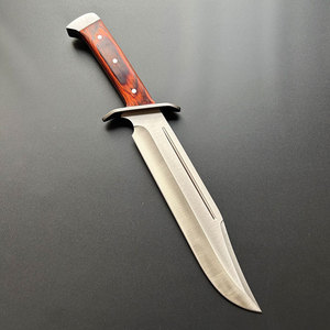 Venta al por mayor personalizada de alta calidad OEM ODM servicio de venta directa de fábrica multiusos supervivencia Camping caza cuchillo de Damasco - Product Image 5