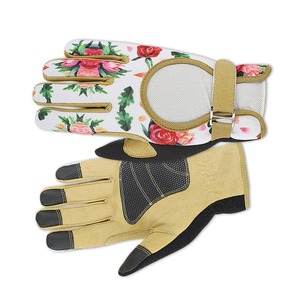Gants en cuir longs personnalisés pour le jardinage en plein air, respirants, imperméables, compatibles avec les écrans tactiles anti-épines pour le désherbage - Product Image 4